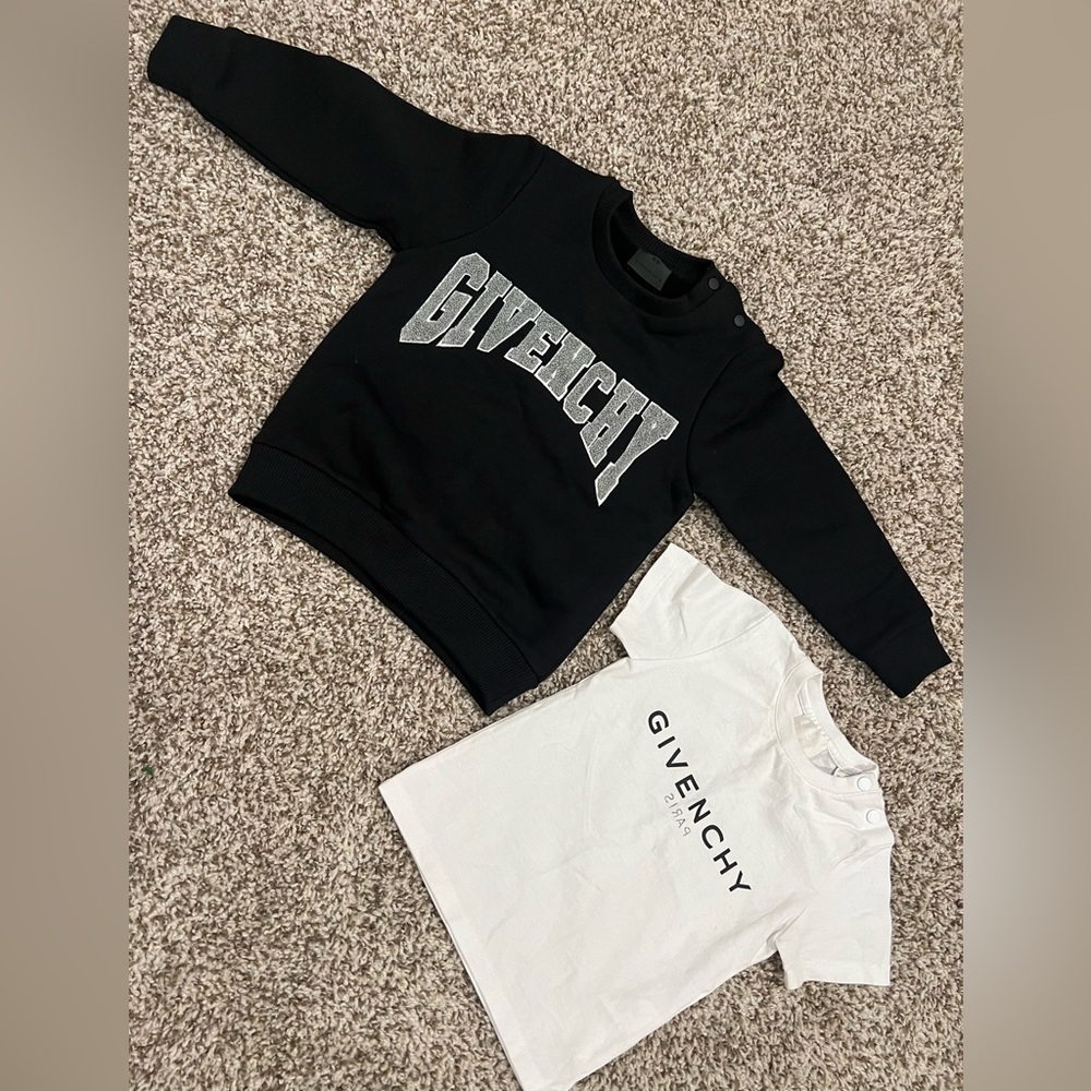 Boys Givenchy Sweater and Tshirt